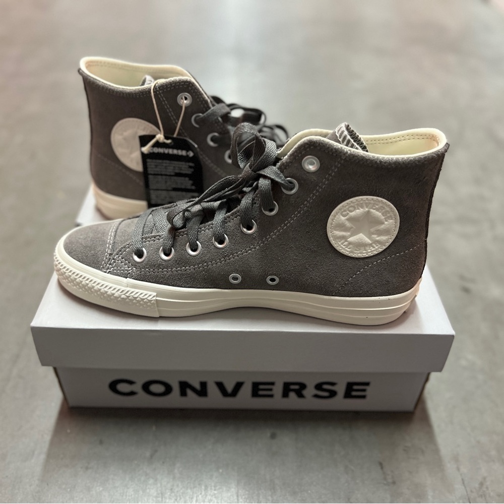 Converse Origin Story, Suede, Egret, Gray, W size 9, M 7, NIB, All Stars